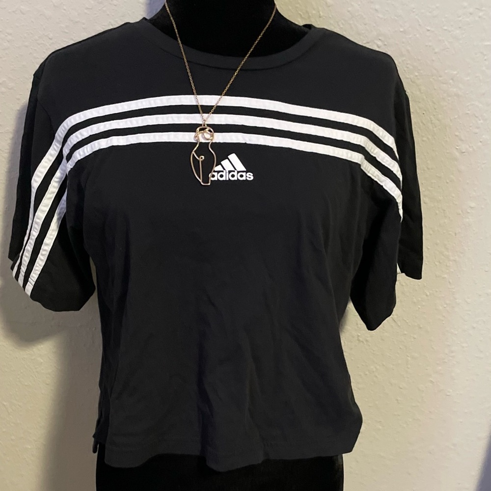 Black Adidas Tee